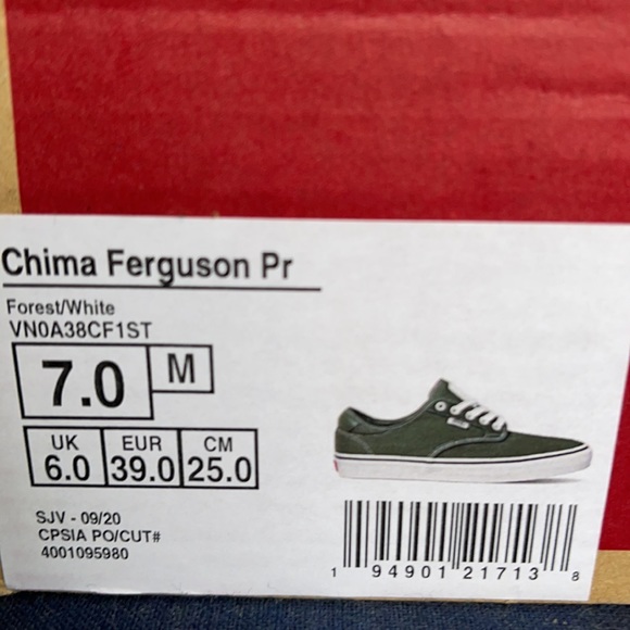 Vans Chima Ferguson Pro Forest/White WMNS - Picture 16 of 16